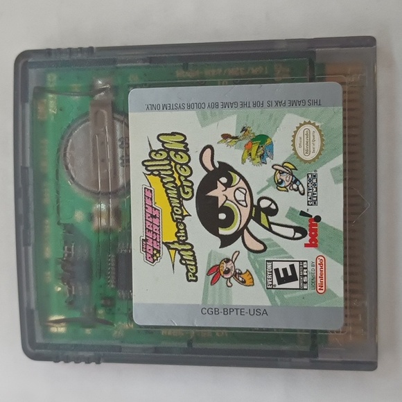 Paint the Townsville Green: The Powerpuff Girls for Gameboy Color - Picture 1 of 5